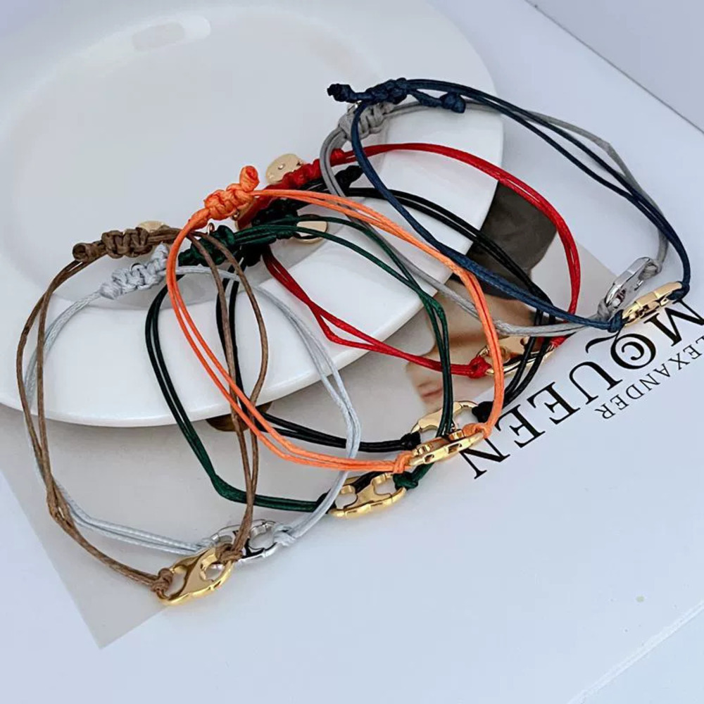 Tory Burch Handmade Colorful Cord Bracelet